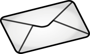 Image of a letter or envelope